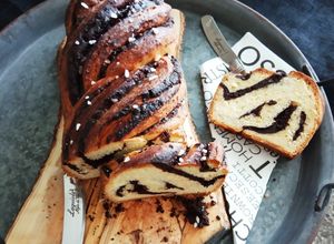 Foto resep Roti Babka isi Cokelat dan Kacang