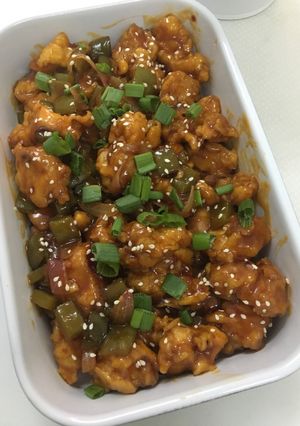 صورة لوصفة دجاج حامض حلوsweet and sour chicken