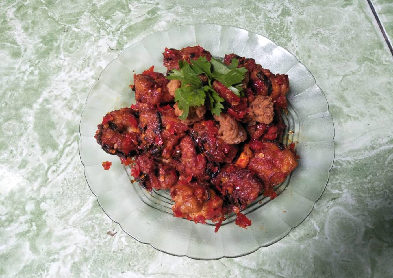 Balado Bola Ayam