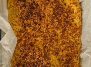 Une photo de Brownie salé aux courgettes