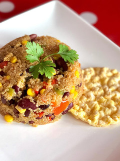 Una foto de Quinoa mexicana vegano🌱vegetariana