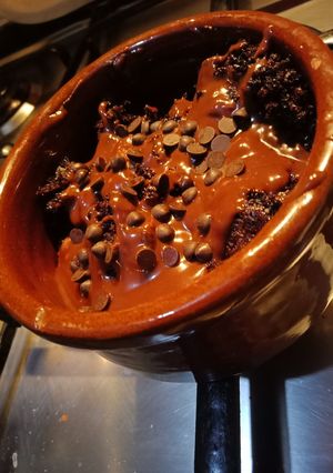 صورة لوصفة طاجن النوتيلا الخطير 😍😋