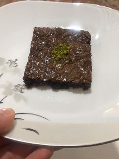 عکسی از دستور کیک براونی(brownie cake)