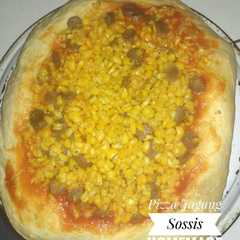 รูปของ Pizza jagung homemade lembut