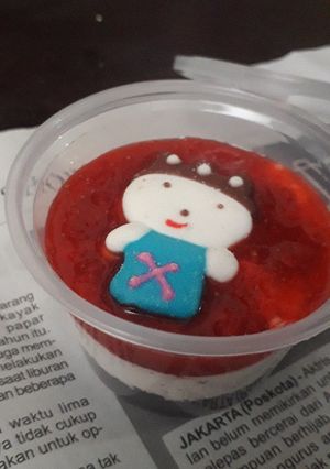 Foto resep Dessert Oreo Berrycheesy
