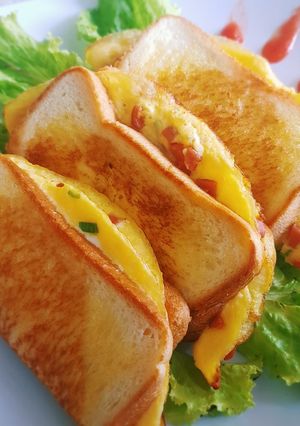 Foto resep Roti John Kreasi Roti Tawar