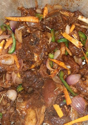 A picture of Beef stir fry.