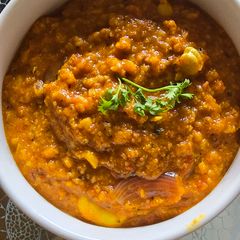 A picture of Makhana Kaju Sabzi.