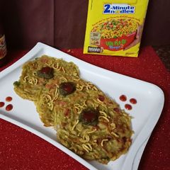 A picture of Maggi thapale.
