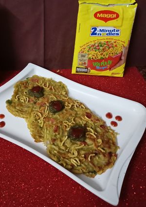 A picture of Maggi thapale.