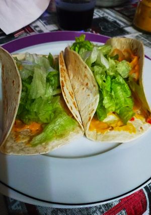 Una foto de Wrap sano, rápido y rico rico