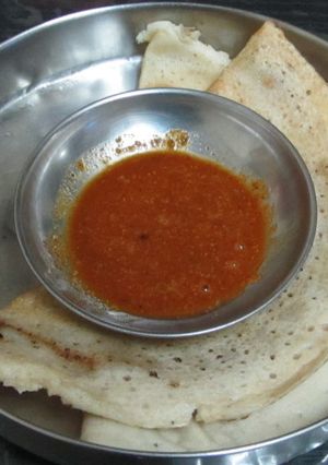 A picture of Dosa podi.