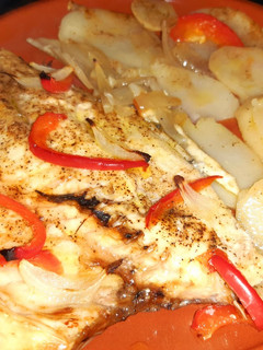 Una foto de Dorada al horno