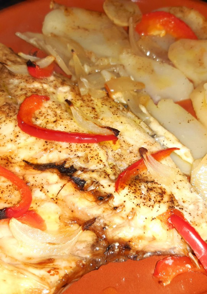 Una foto de Dorada al horno