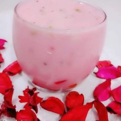 A picture of 🌷🌹🌷Rose milk🌷🌹🌷  #KokabandCookpad #RamadanKiTiyari  #CookpadApp.
