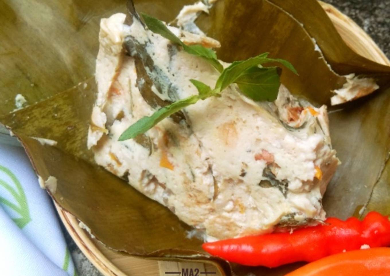 Pepes Tahu Jamur Tiram