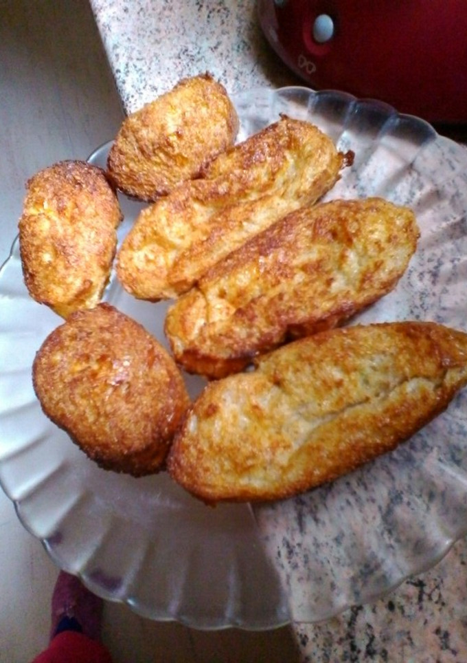 Una foto de Torrijas sin azúcar y sin freír