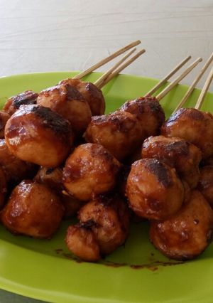 Foto resep Bakso tempe bakar