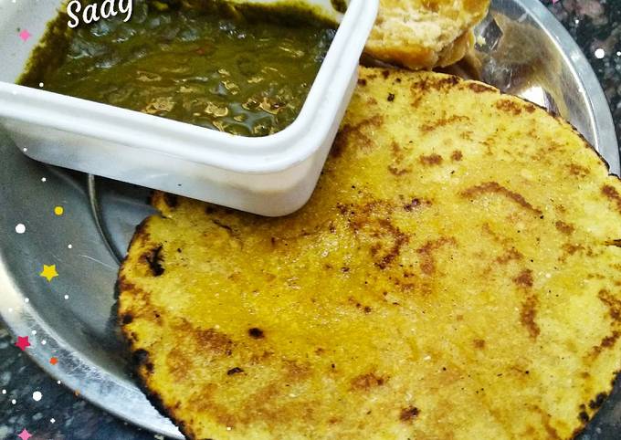 Makki ki Roti Recipe by Shivangi Jain - Cookpad