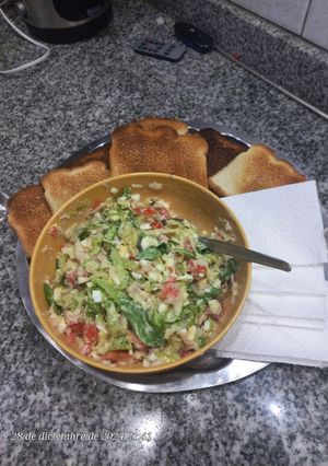 Una foto de Sándwich de atún