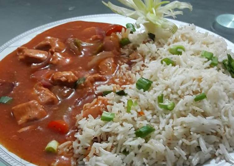 How to Prepare Award-winning ❤❤✡♨Chicken Manchurian with Fried Rice ♨✡❤❤