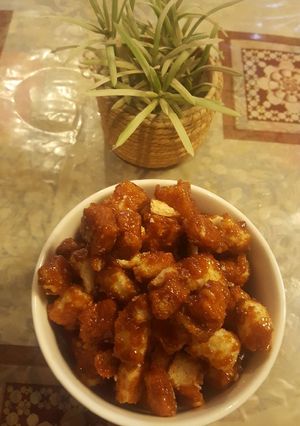 A picture of Caramel bread popcorn.