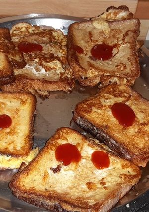 এগ ব্রেড টোস্ট(egg bread toast recipe in Bengali) রেসিপির প্রধান ছবি