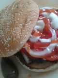 Hamburguesa de res súper rica