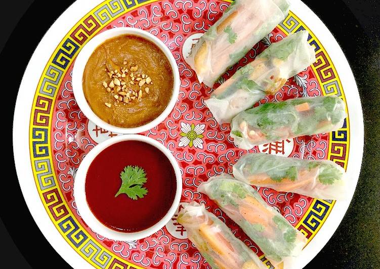 Steps to Prepare Perfect Vietnamese Style Vegetarian Spring Rolls