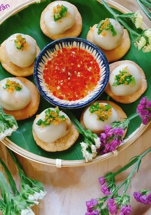 Hình của món Bánh ram ít.
