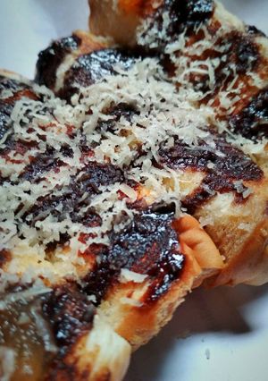 Foto resep Roti tawar gulung isi pisang