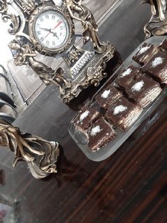 عکسی از دستور کیک یخچالی