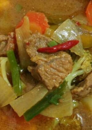 Foto resep Tongseng Daging Sayur