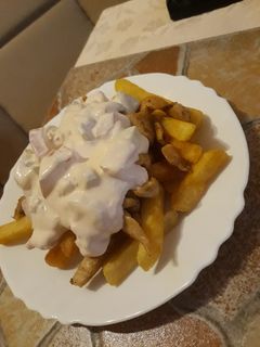 Gyros tál recept fotója