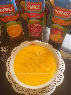 Foto resep Cream corn carrot soup