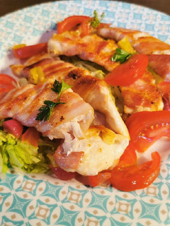 Bardírozott csirkemell recept fotója