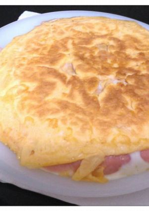 Foto principal de Tortilla de jamón y queso