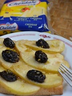 起司水果甜吐司 的食譜成品照片