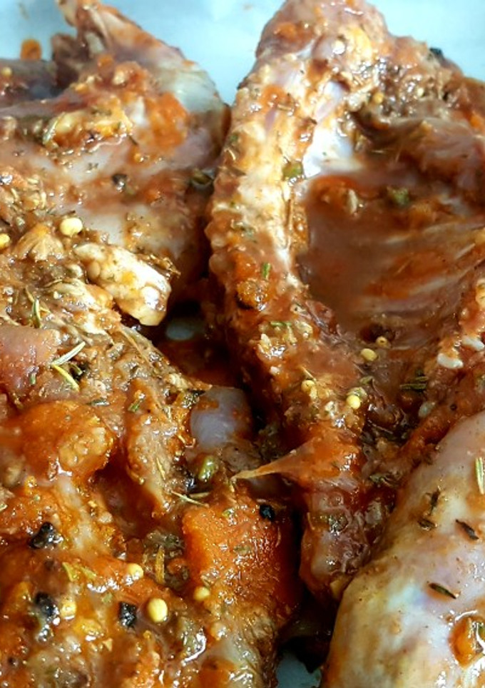 Una foto de Adobo para conejo