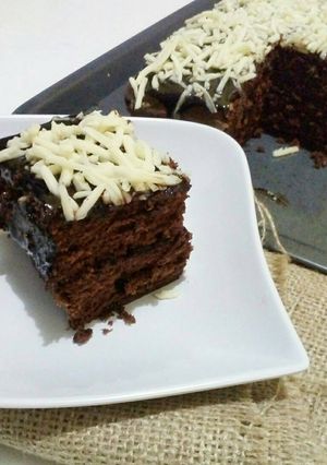 Foto resep Bolu coklat panggang keju