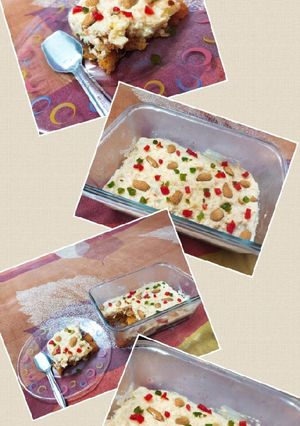 A picture of Shahi tukda.
