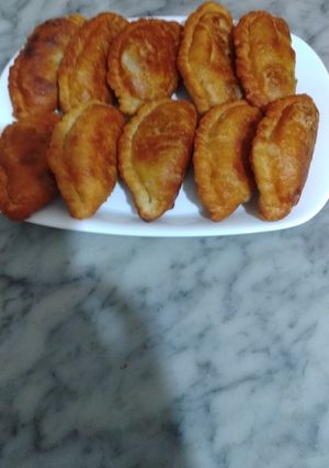 صورة لوصفة سمبوسة مقلية بالدجاج