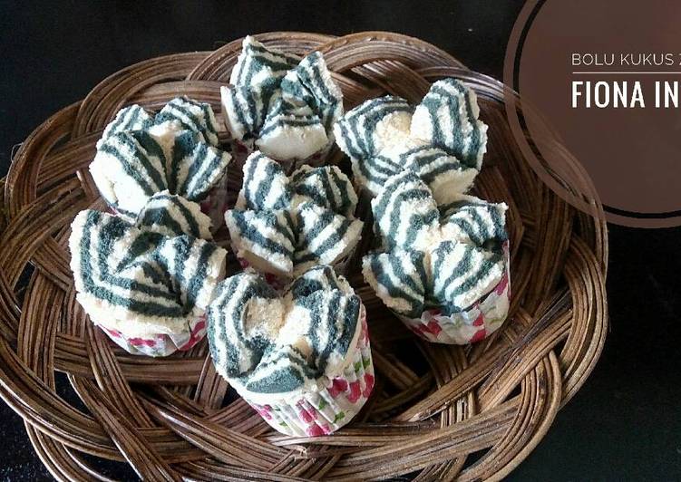 Bagaimana Membuat Bolu Kukus Zebra Mekar yang Bikin Ngiler