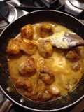 Spiced monkfish