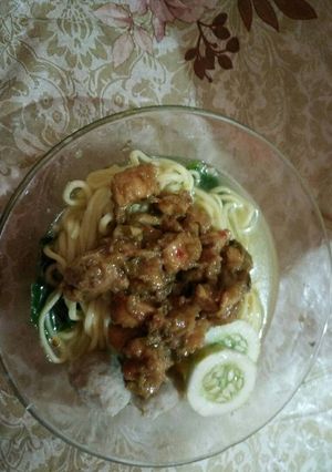 Foto resep Mie ayam ala akung