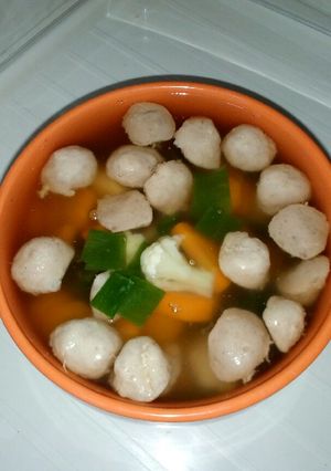Foto resep Sayur sop baso