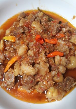 Foto resep Oseng Mercon Tetelan