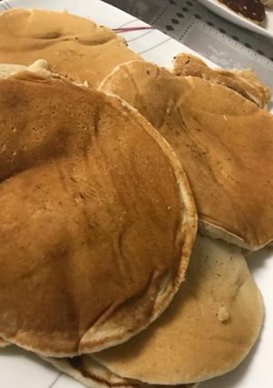 A picture of Original fluffy pancakes 🥞😋❤️.