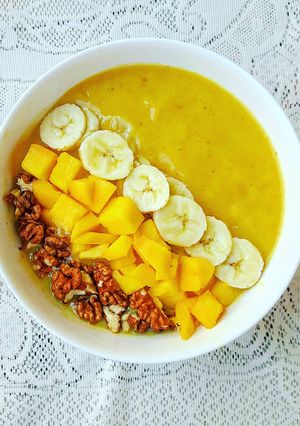 A picture of Mango Smoothie Bowl.