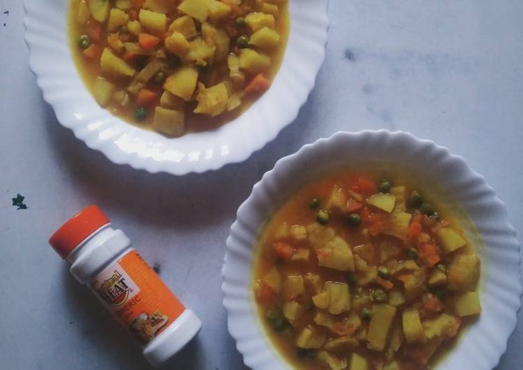 Recipe of Award-winning Tumeric Matoke